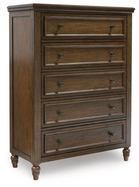 Sturlayne - Brown - Five Drawer Chest - Forward Furniture