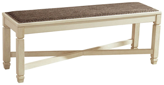 Bolanburg - Beige - Large UPH Dining Room Bench - Forward Furniture