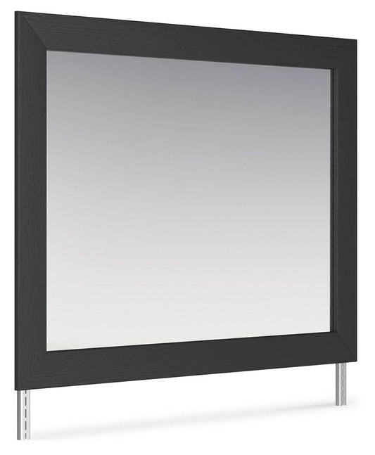 Vertani - Black - Bedroom Mirror - Forward Furniture