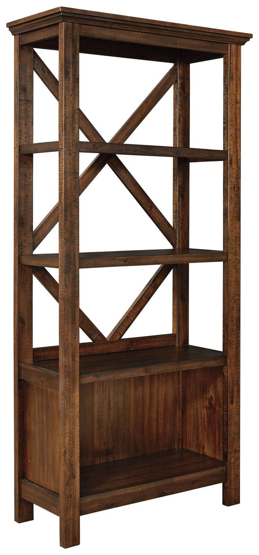 Baldridge - Rustic Brown - Large Bookcase - Forward Furniture