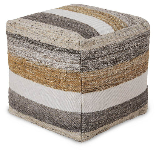 Josalind - Multi - Pouf - Forward Furniture