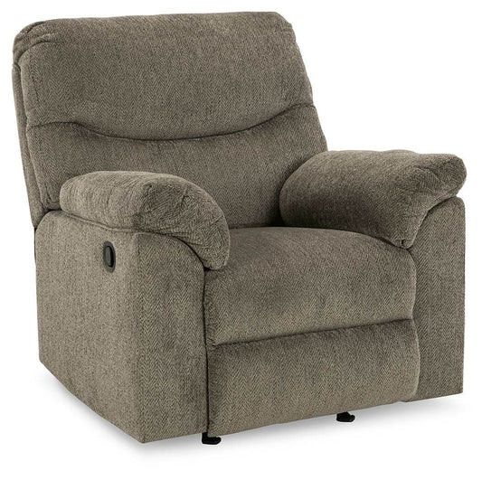 Alphons - Putty - Rocker Recliner - Fabric - Forward Furniture