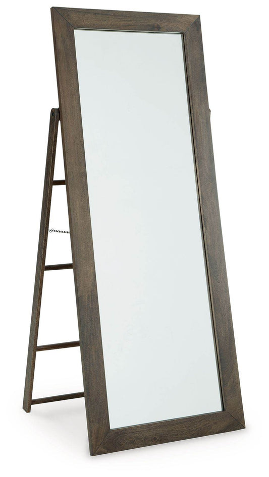 Dirkins - Brown - Floor Mirror - Forward Furniture