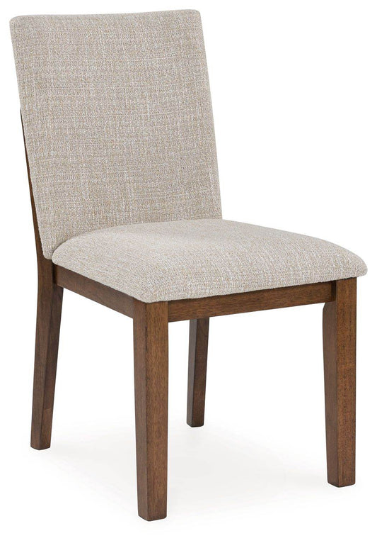 Kraeburn - Beige / Brown - Dining Upholstered Side Chair (Set of 2) - Forward Furniture