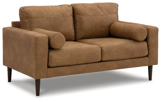 Telora - Caramel - Loveseat - Forward Furniture