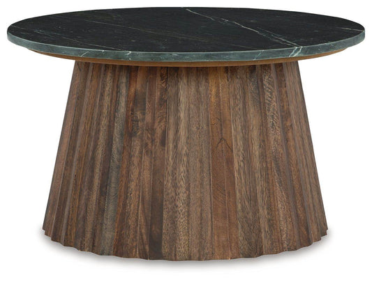 Ceilby - Black / Brown - Accent Cocktail Table - Forward Furniture