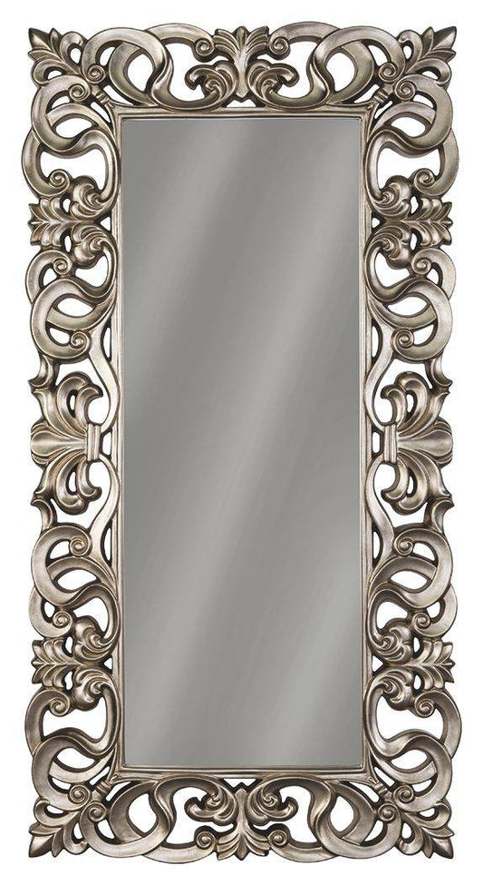 Lucia - Antique Silver Finish - Floor Mirror - Forward Furniture
