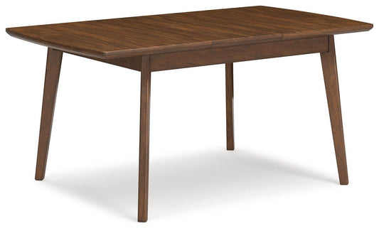 Lyncott - Brown - Rectangular Dining Room Butterfly Extension Table - Forward Furniture