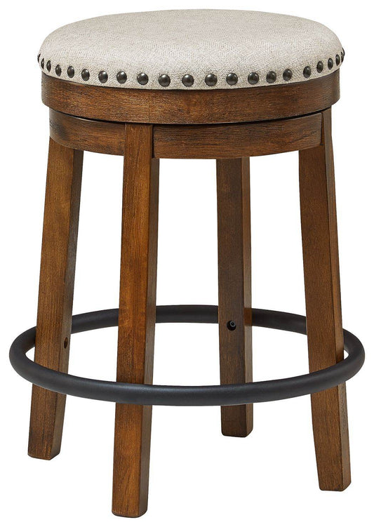 Valebeck - Upholstered Swivel Stool - Forward Furniture