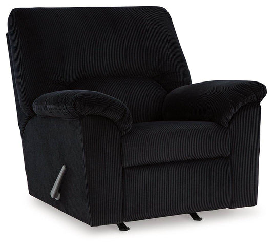 Simplejoy - Onyx - Rocker Recliner - Fabric - Forward Furniture
