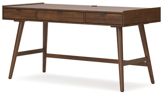 Lyncott - Brown - Home Office Desk - Forward Furniture