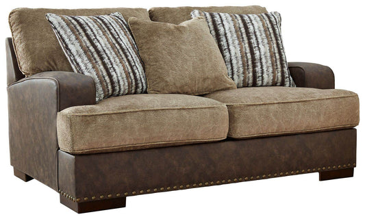 Alesbury - Chocolate - Loveseat - Forward Furniture