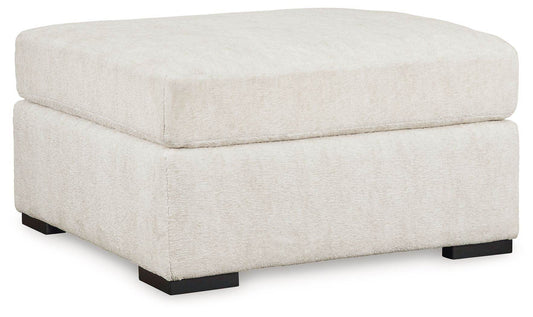 Chessington - Ivory - Oversized Accent Ottoman - Forward Furniture