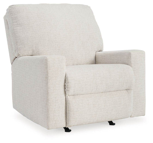 Rannis - Snow - Rocker Recliner - Fabric - Forward Furniture