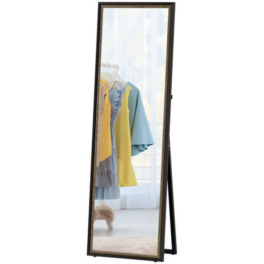 Rectangle Body Mirror with Dual-Tone Frame