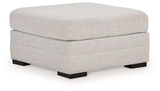 Koralynn - Stone - Oversized Accent Ottoman - Forward Furniture