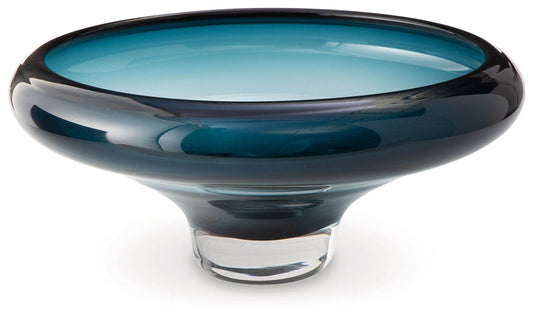 Vallborough - Teal Blue - Bowl - Forward Furniture
