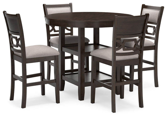Langwest - Brown - Dining Room Counter Table Set (Set of 5) - Forward Furniture