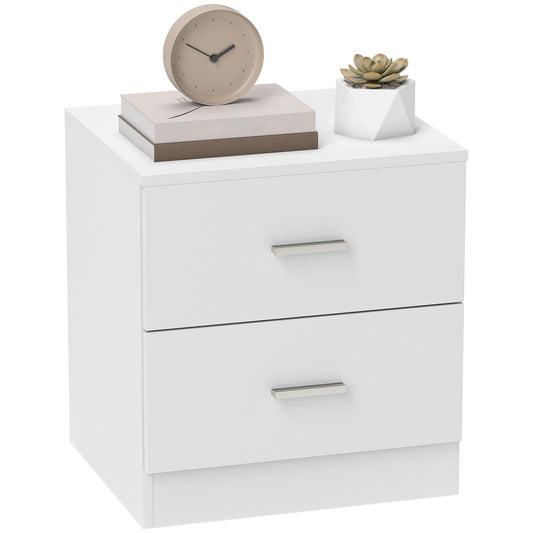 Samanta Bedside Table with 2 Drawers