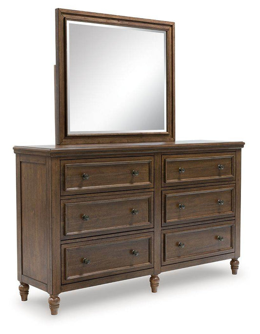 Sturlayne - Brown - Dresser And Mirror - Forward Furniture