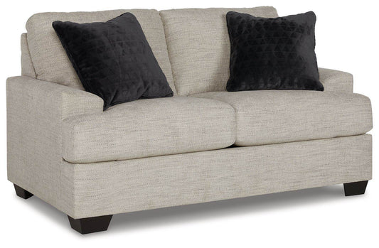 Vayda - Pebble - Loveseat - Forward Furniture
