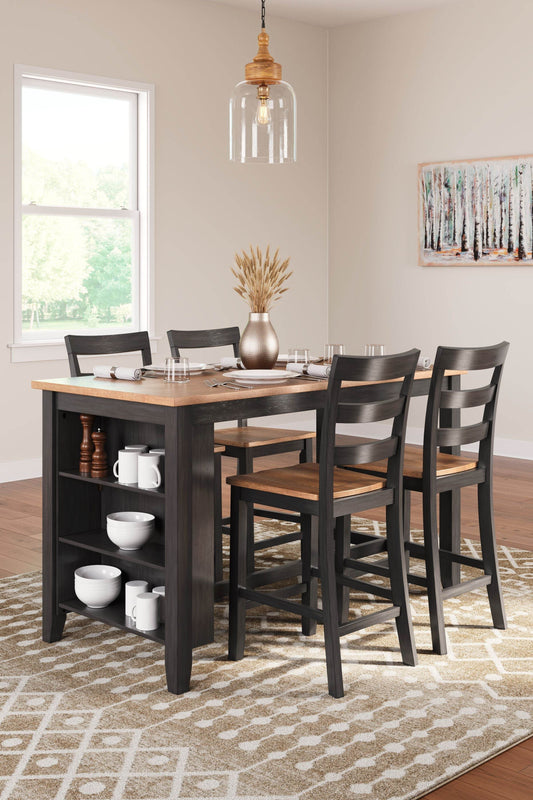Gesthaven - Rectangular Dining Room Counter Set - Forward Furniture