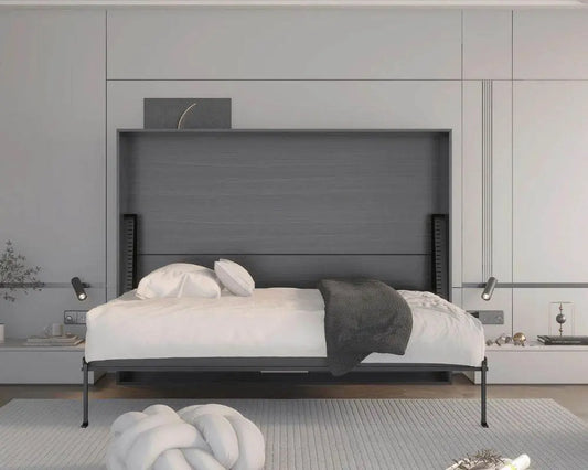 Heidi Horizontal Murphy Bed Rustic Grey - Forward Furniture
